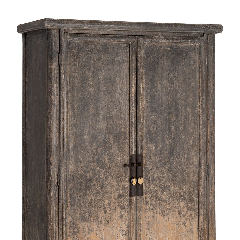 Armoire Bois De Pin Recyclé Ixia 190cm – Image 4