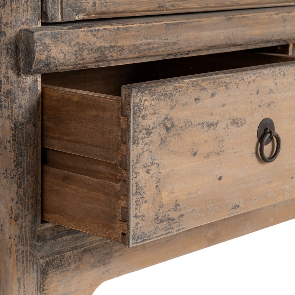 Armoire Bois De Pin Recyclé Ixia 190cm – Image 6