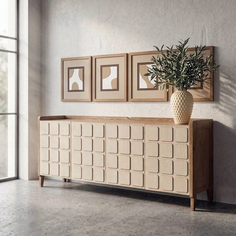 Buffet Pin Recyclé Ixia 180cm