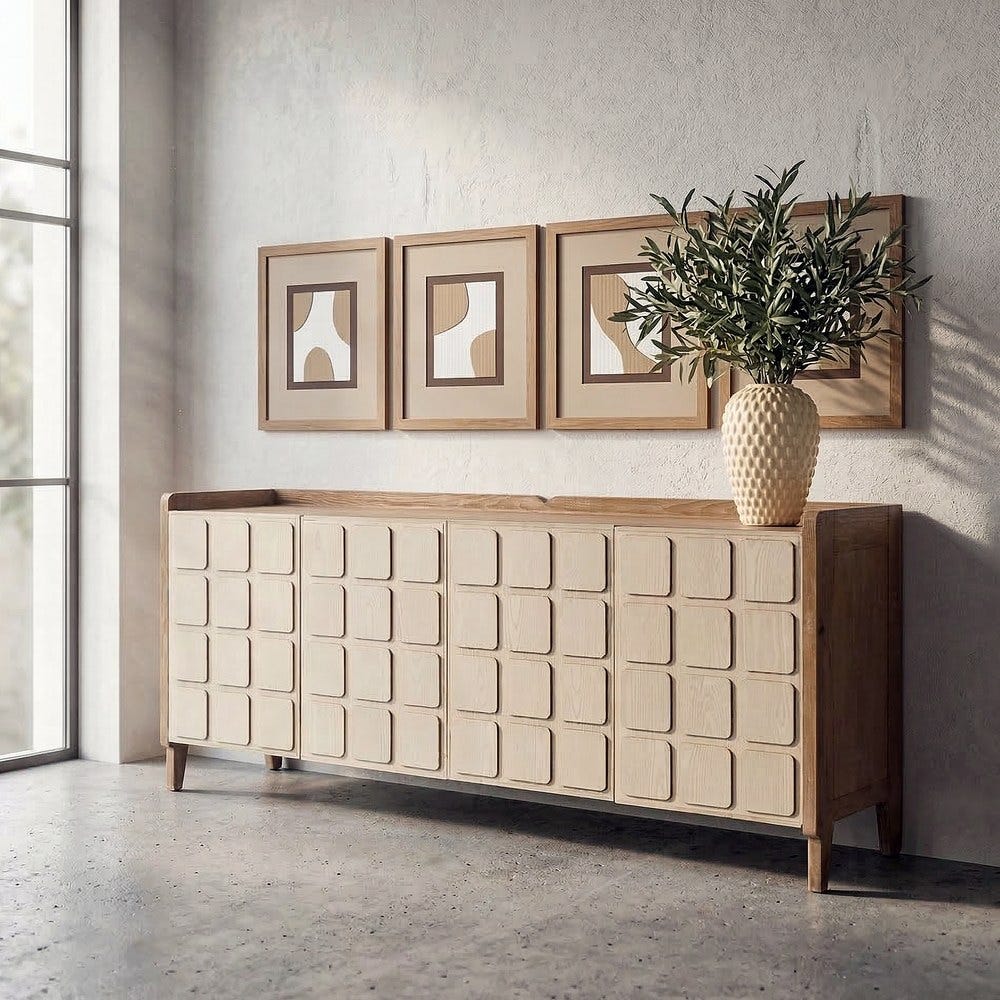 Buffet Pin Recyclé Ixia 180cm