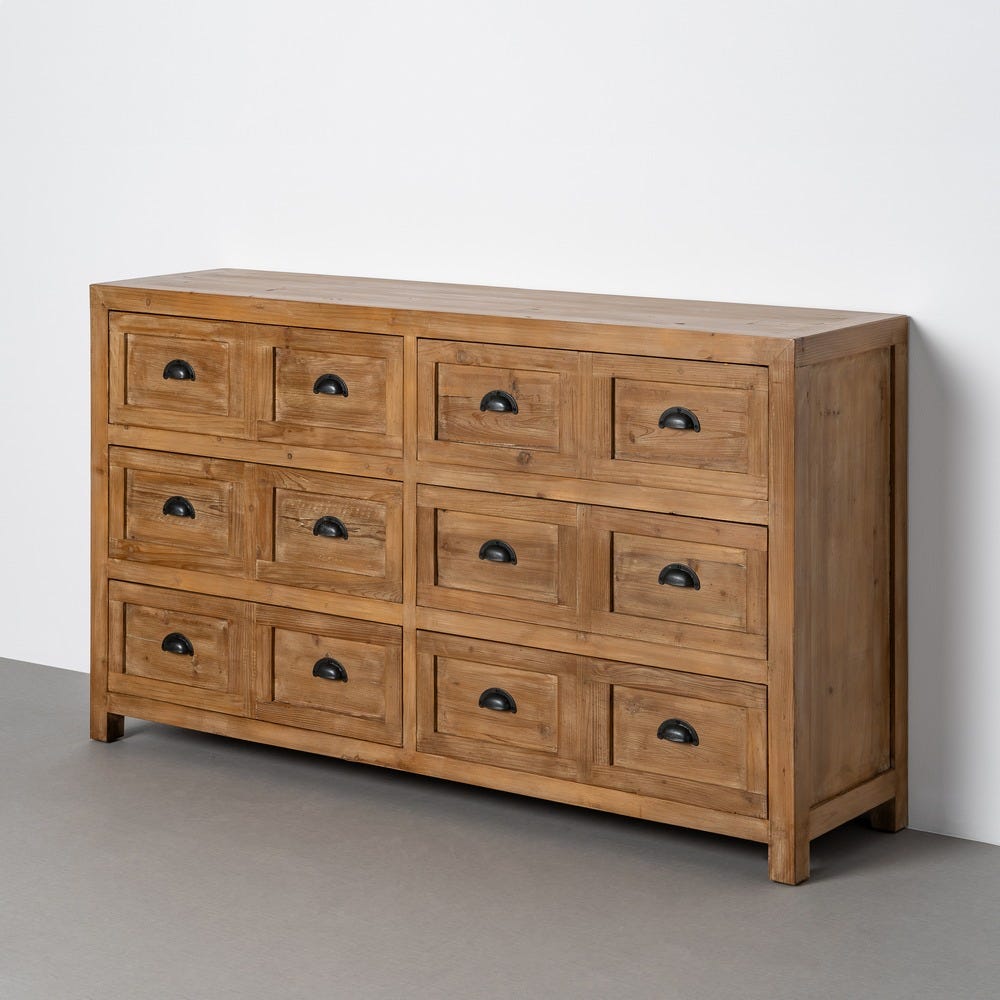 Commode Marron Bois Recyclé Ixia 160cm – Image 9