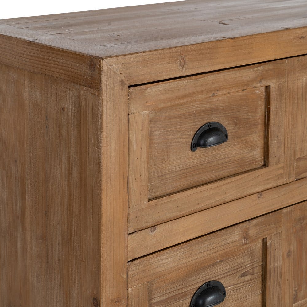 Commode Marron Bois Recyclé Ixia 160cm – Image 4