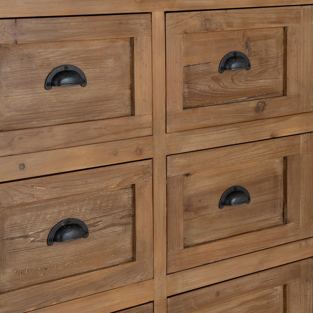 Commode Marron Bois Recyclé Ixia 160cm – Image 6