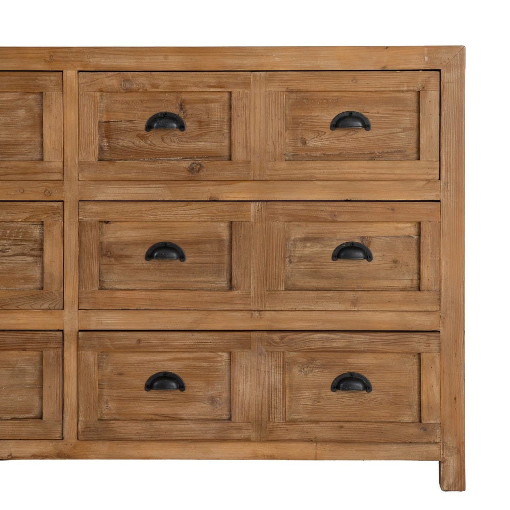 Commode Marron Bois Recyclé Ixia 160cm – Image 7
