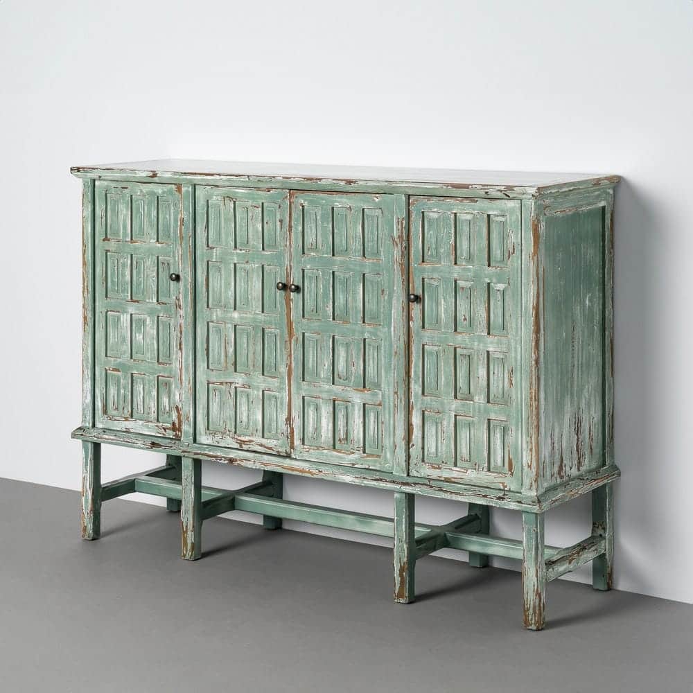 Buffet Vert Bois Recyclé Ixia 160cm – Image 12