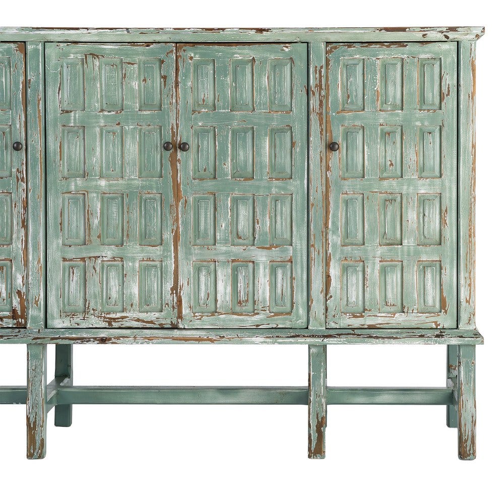 Buffet Vert Bois Recyclé Ixia 160cm – Image 10