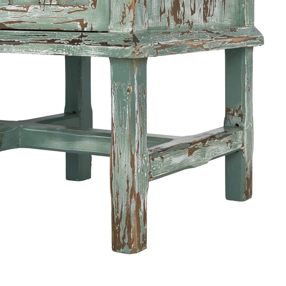 Buffet Vert Bois Recyclé Ixia 160cm – Image 11