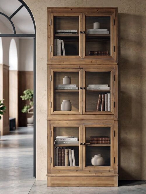 Vitrine Bois Recyclé Ixia 201.5cm