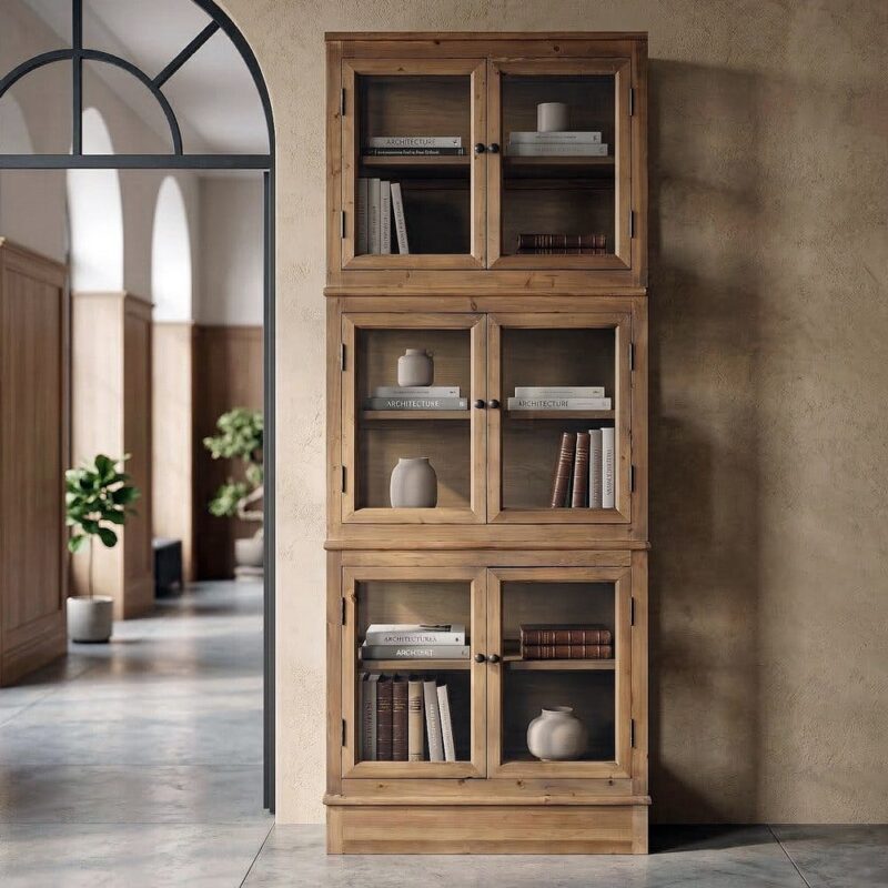 Vitrine Bois Recyclé Ixia 201.5cm
