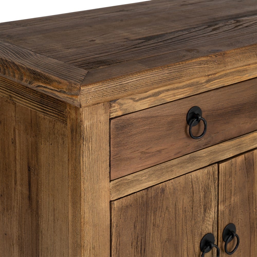Buffet Bois Recyclé Naturel Ixia 190cm – Image 4