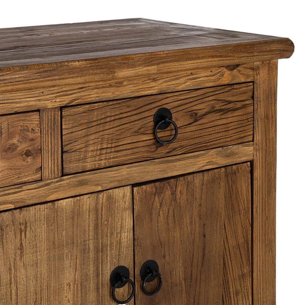 Buffet Bois Recyclé Naturel Ixia 190cm – Image 9