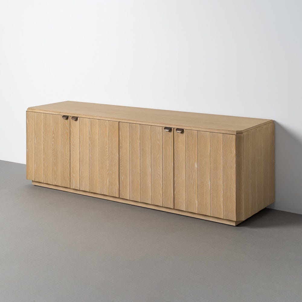 Buffet Naturel Bois De Chêne 208cm – Image 10