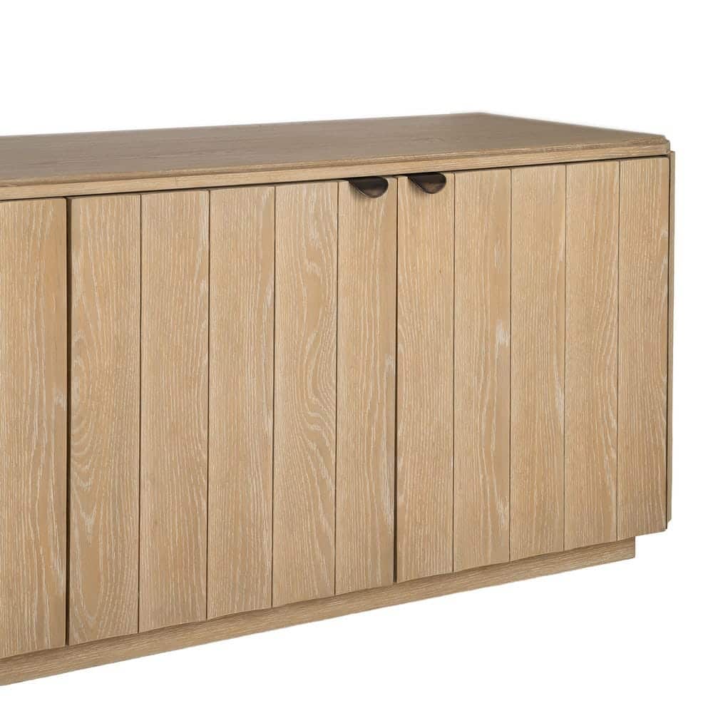 Buffet Naturel Bois De Chêne 208cm – Image 3