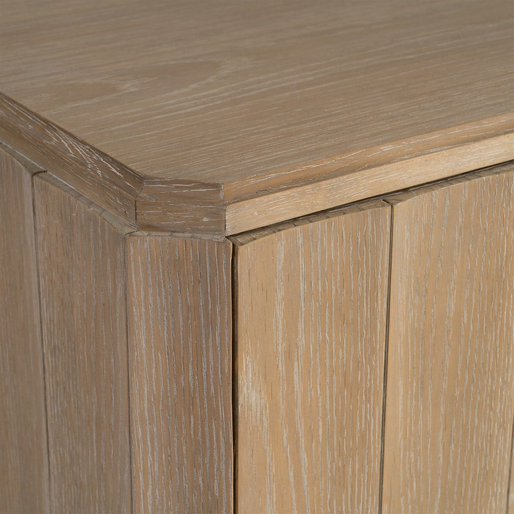 Buffet Naturel Bois De Chêne 208cm – Image 5