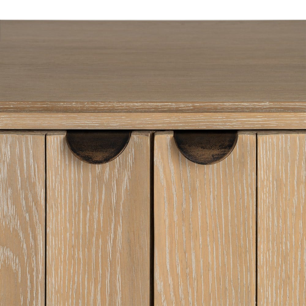 Buffet Naturel Bois De Chêne 208cm – Image 6