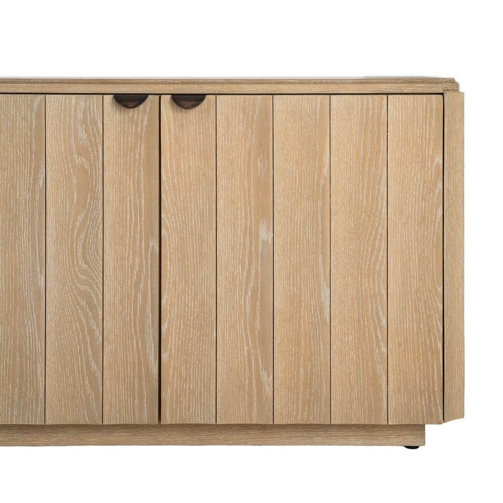 Buffet Naturel Bois De Chêne 208cm – Image 8