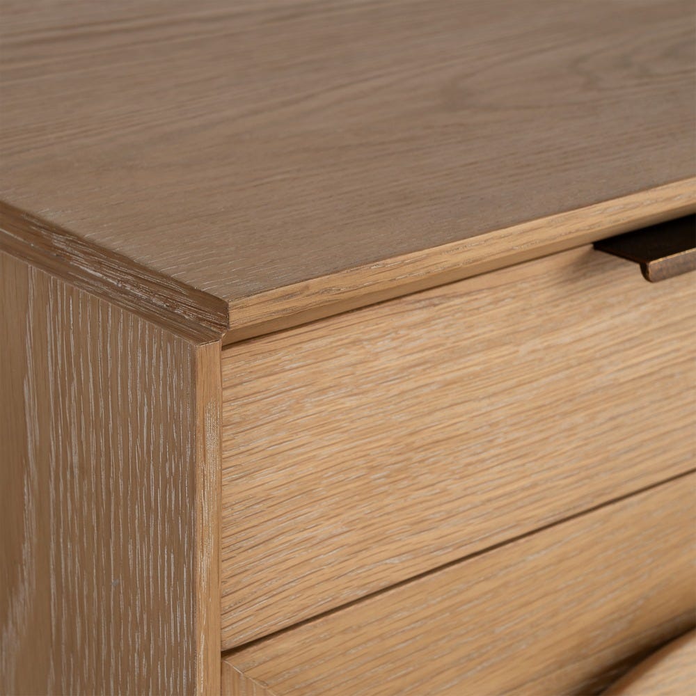 Buffet Naturel Bois De Chêne Ixia 240cm – Image 5