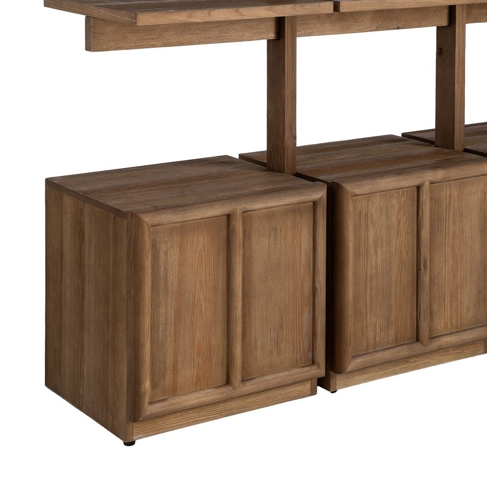 Bibliothèque Bois De Pin Ixia 210.5cm – Image 4