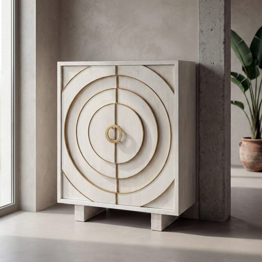 Armoire Bois De Manguier Ixia 91,5cm