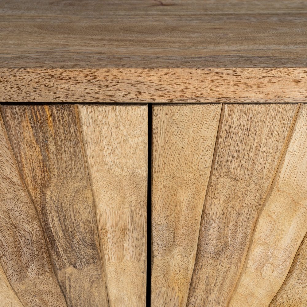 Armoire Naturelle Bois De Manguier Ixia 92cm – Image 7