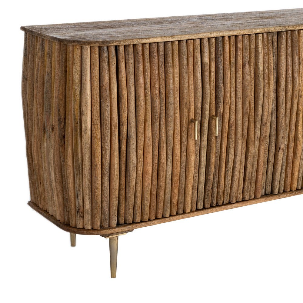 Buffet Bois De Manguier Ixia 148cm – Image 4