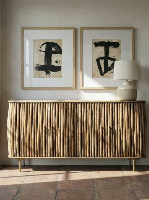 Buffet Bois De Manguier Ixia 148cm