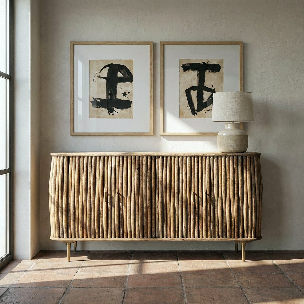 Buffet Bois De Manguier Ixia 148cm