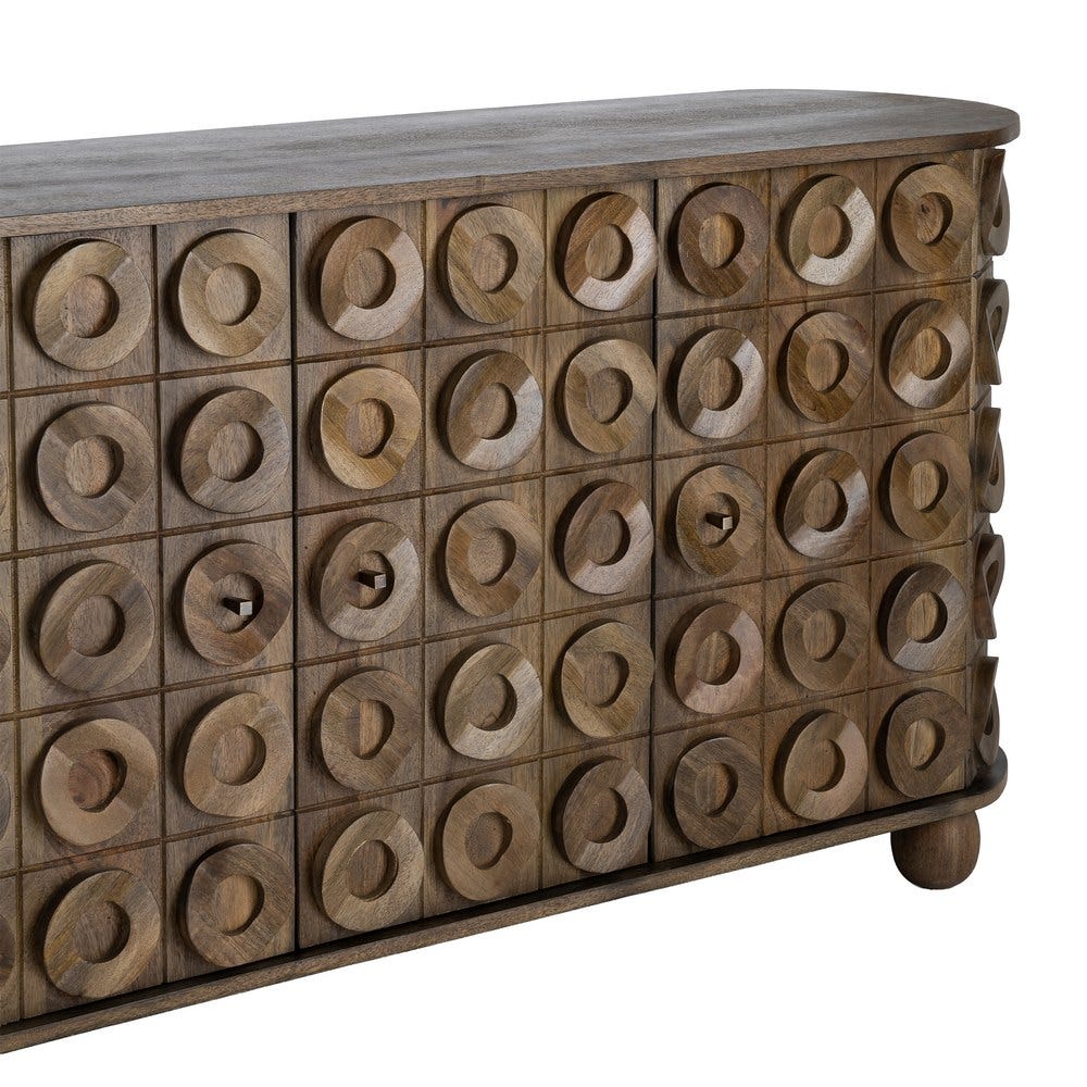 Buffet Bois De Manguier Ixia 147cm – Image 3