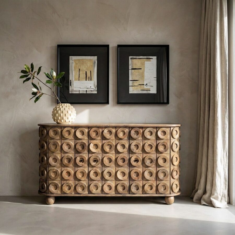 Buffet Bois De Manguier Ixia 147cm