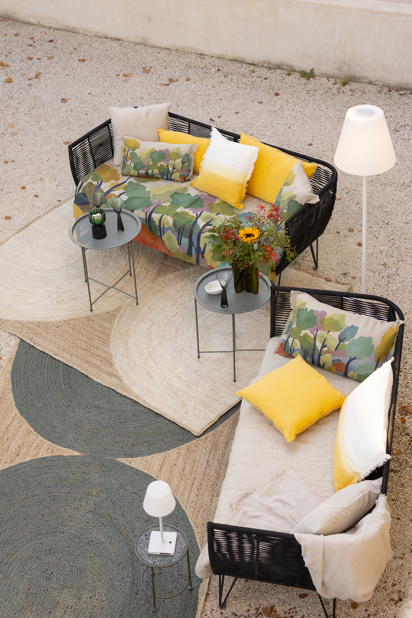 Tapis Kosta Neige Jute – Image 7