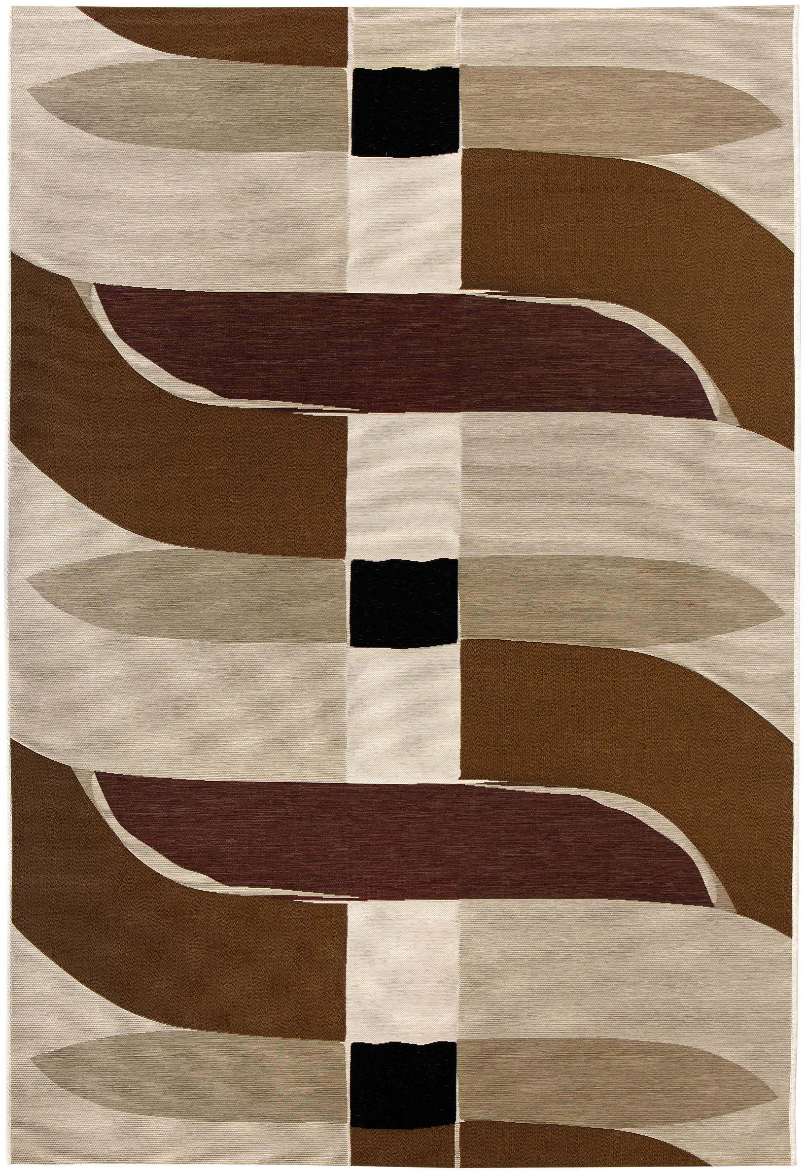 Tapis Kalia Extérieur Naturel Polypropylène
