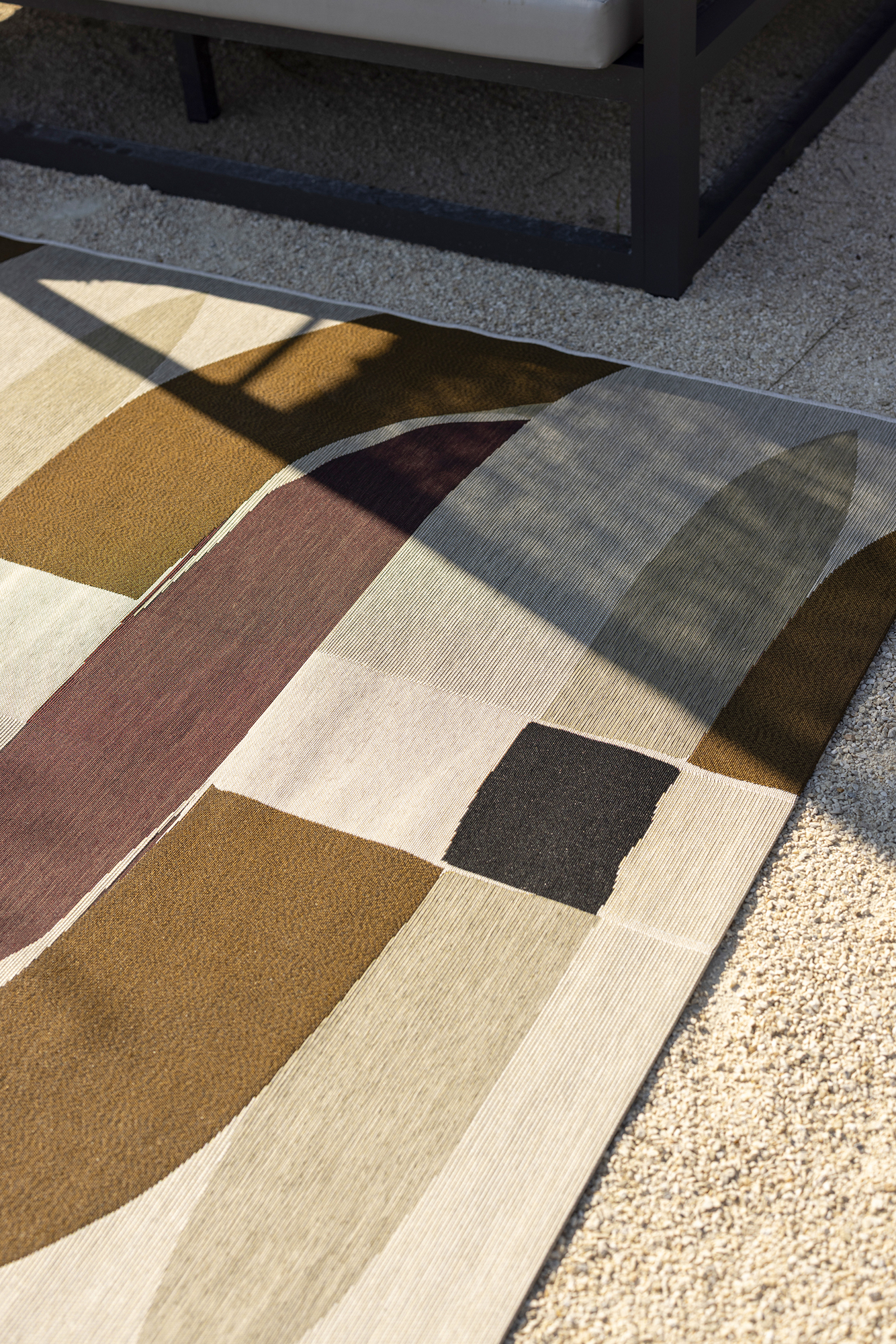 Tapis Kalia Extérieur Naturel Polypropylène – Image 3