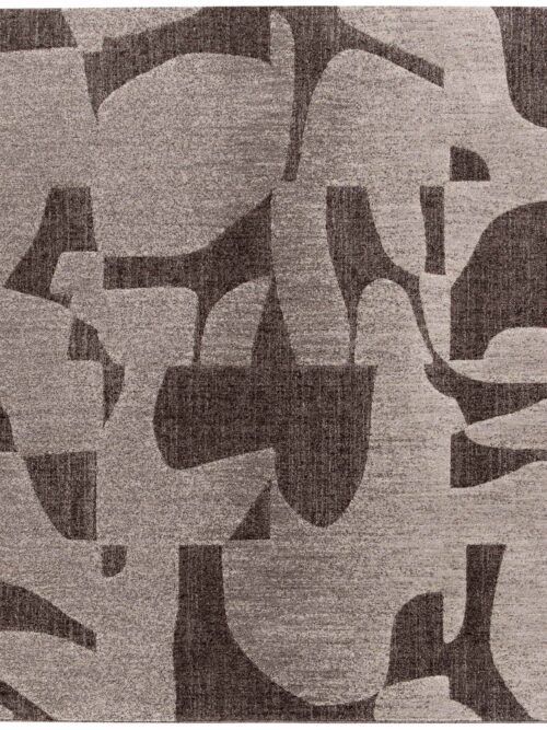 Tapis Kiara Carbone Polyester recyclé