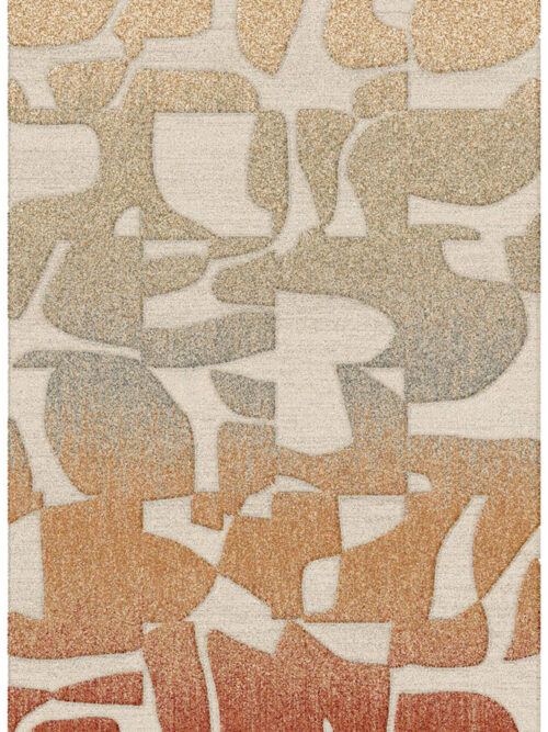 Tapis Kiara Multicolore Polyester recyclé