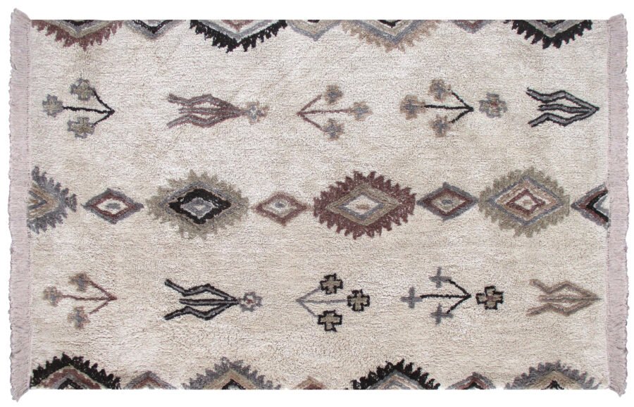 Tapis Dawlish Ivoire/Multi Coton