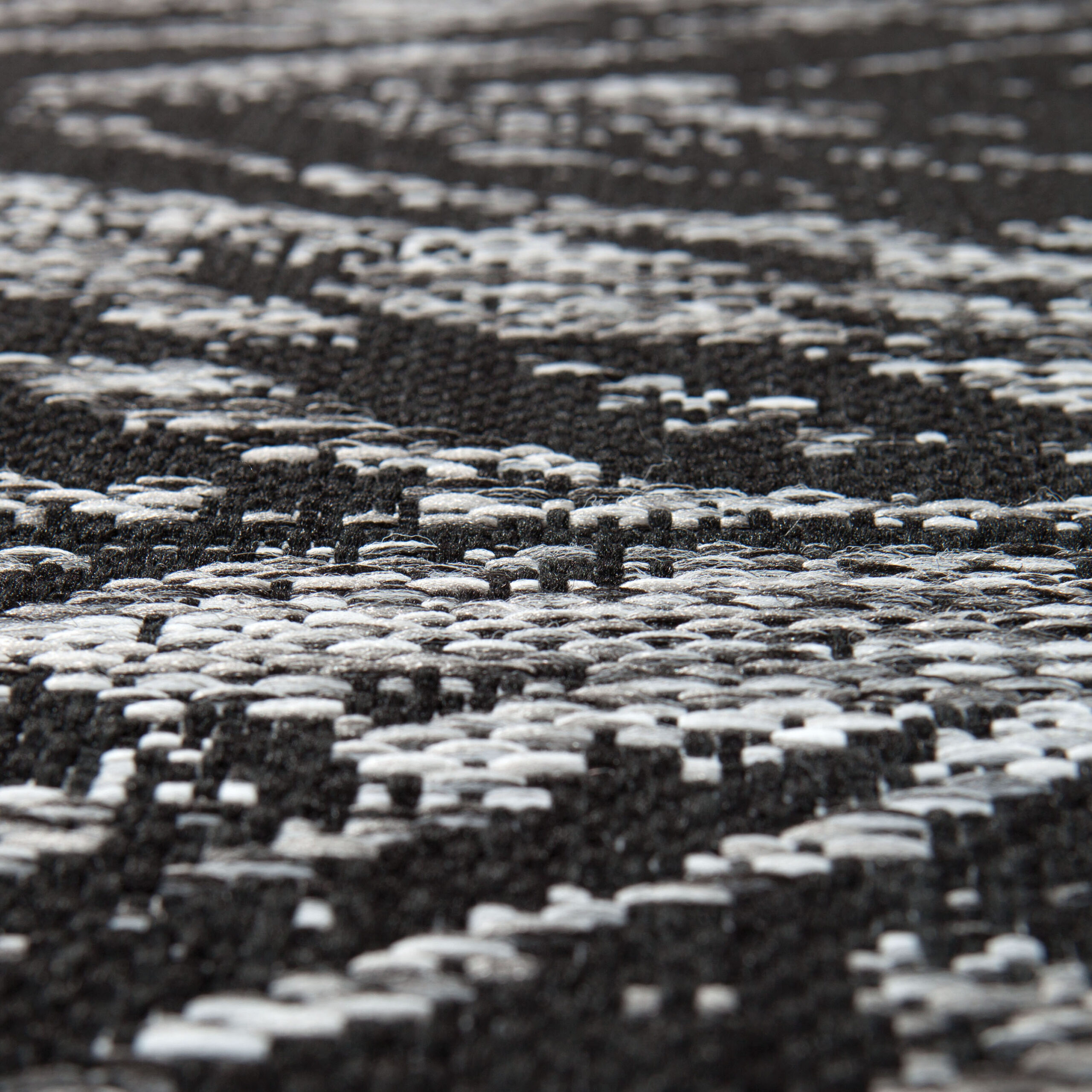 Tapis Evora Extérieur Noir Polypropylène – Image 2