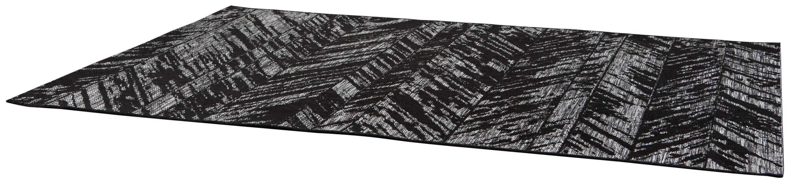 Tapis Evora Extérieur Noir Polypropylène – Image 3