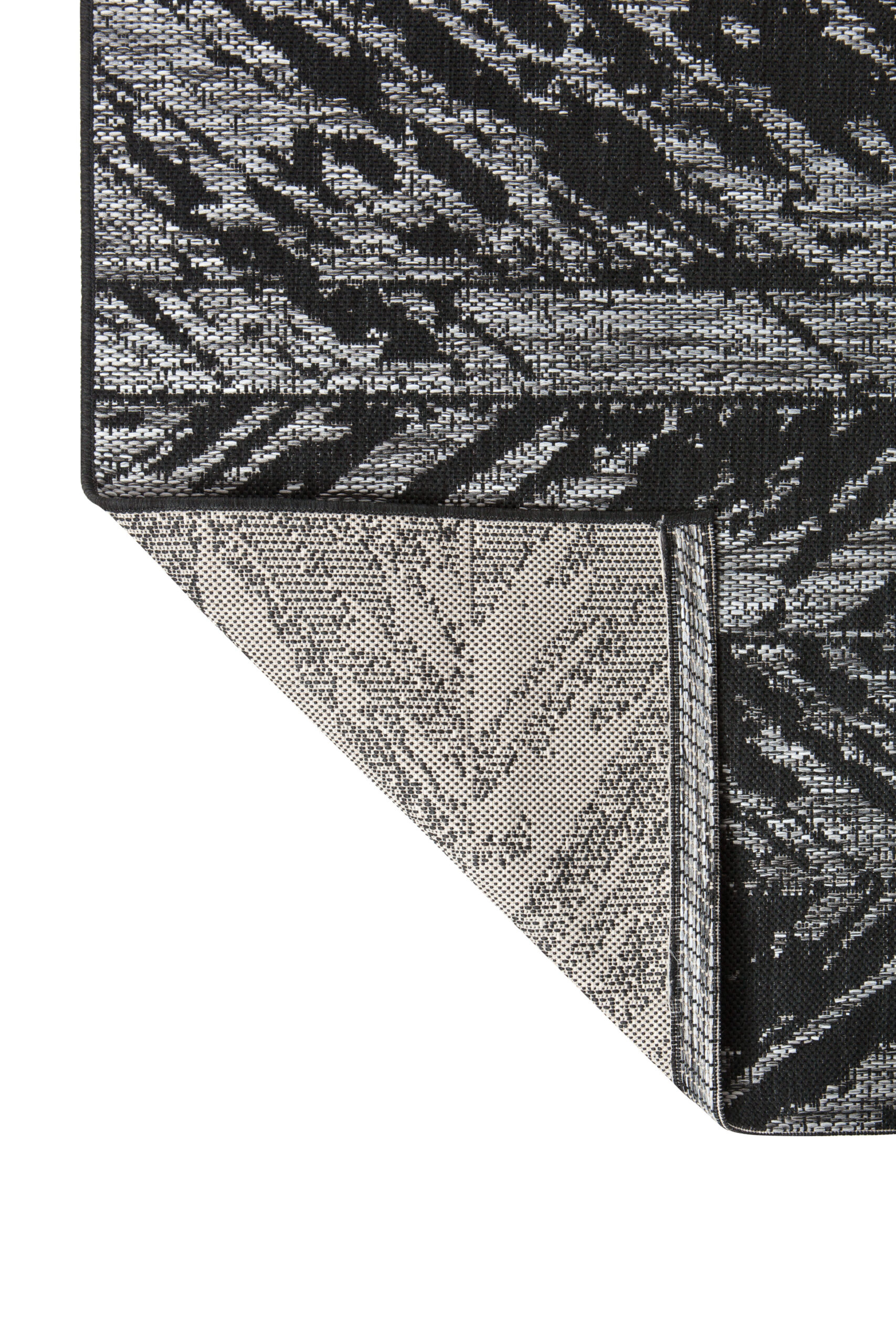 Tapis Evora Extérieur Noir Polypropylène – Image 4