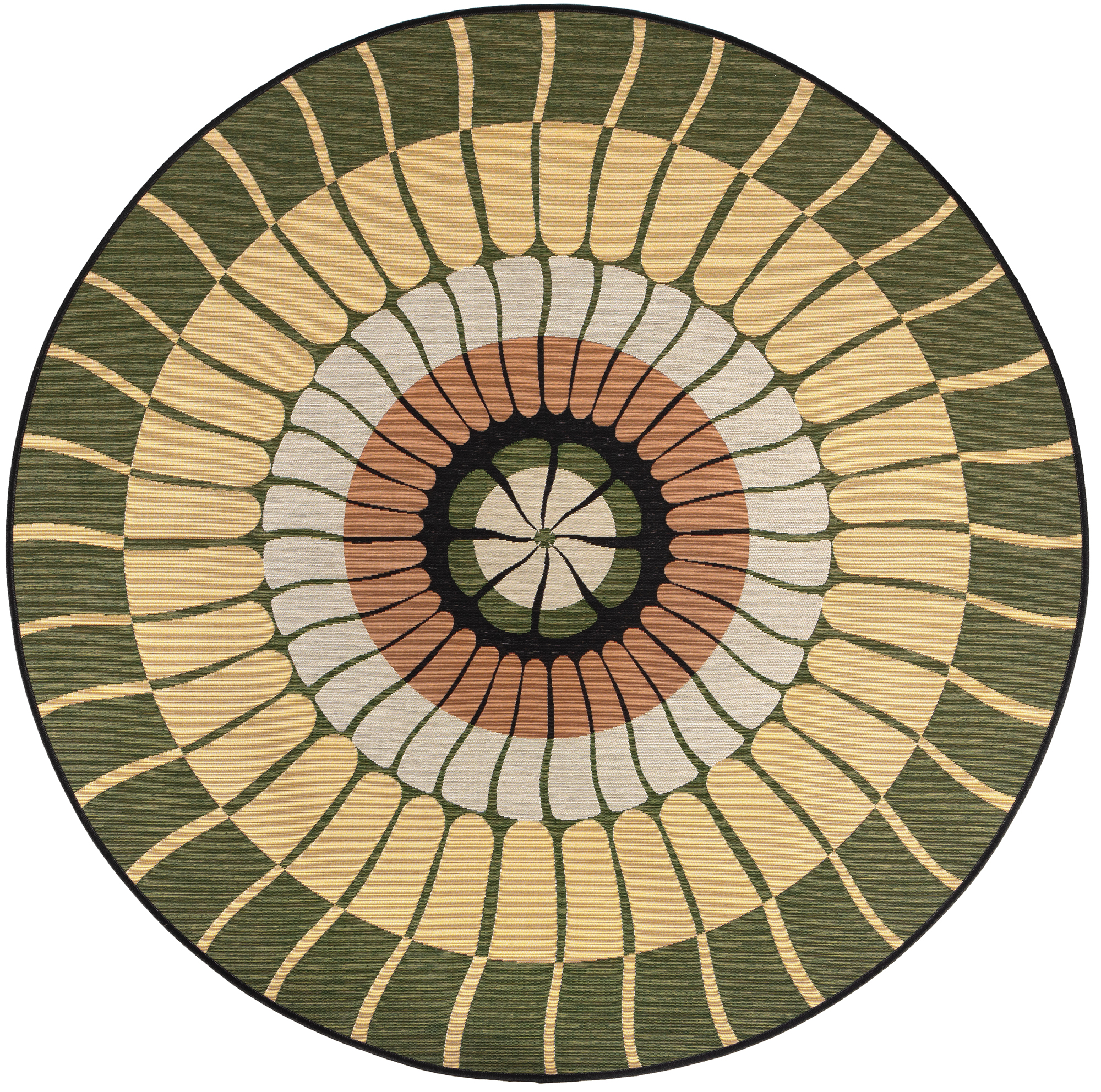 Tapis Zeno Extérieur Cedre Polypropylène