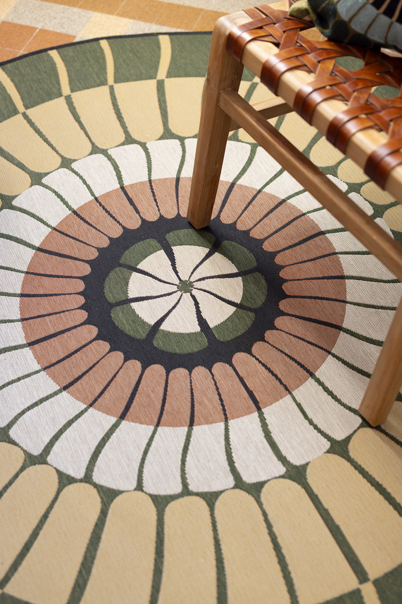 Tapis Zeno Extérieur Cedre Polypropylène – Image 17