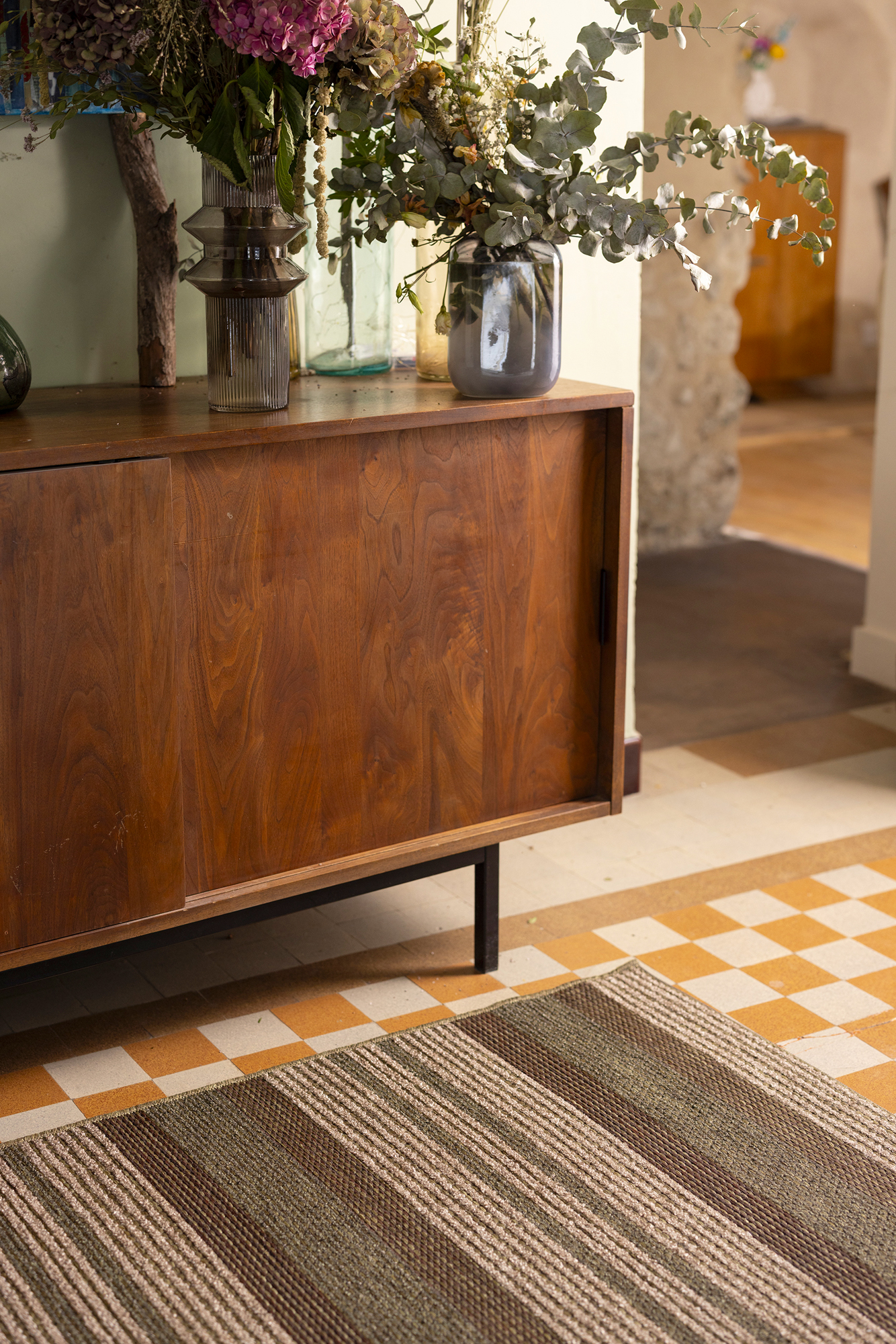 Tapis Paulina Extérieur Naturel Polypropylène – Image 9