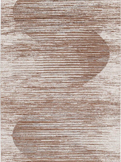 Tapis Zungu Noisette Polypropylène
