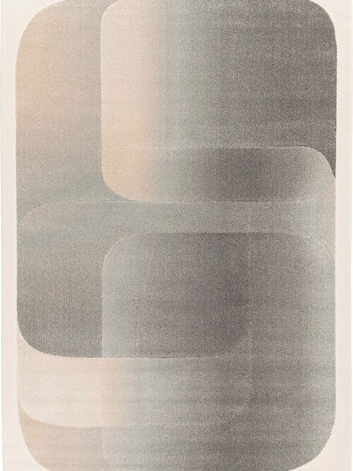 Tapis Solveig Acier Polyester recyclé