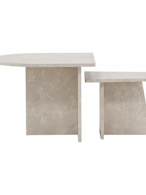 Lot de 2 tables basses Sala