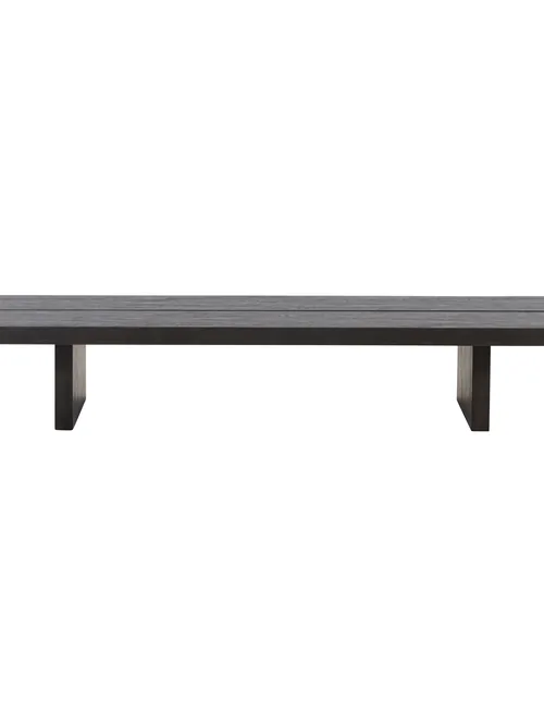 Table basse rectangulaire marron 140x60 cm Lancaster