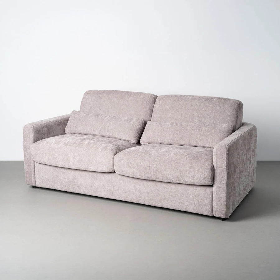 Canapé Lit Ixia 194 cm, gris