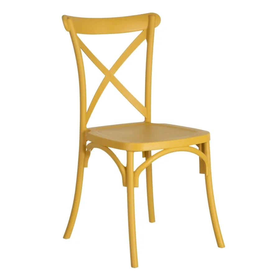 Lot de 4 : Chaise Empilable Polypropylène Ixia 48 cm
