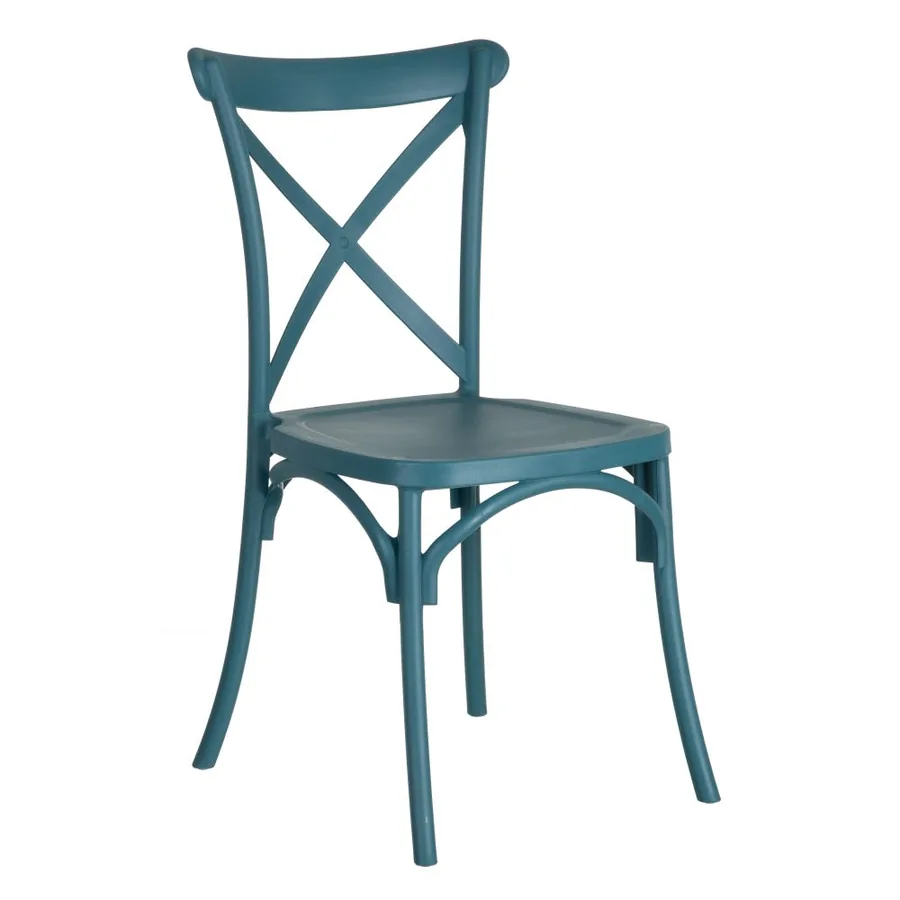 Lot de 4 : Chaise Empilable Polypropylène Ixia 48 cm