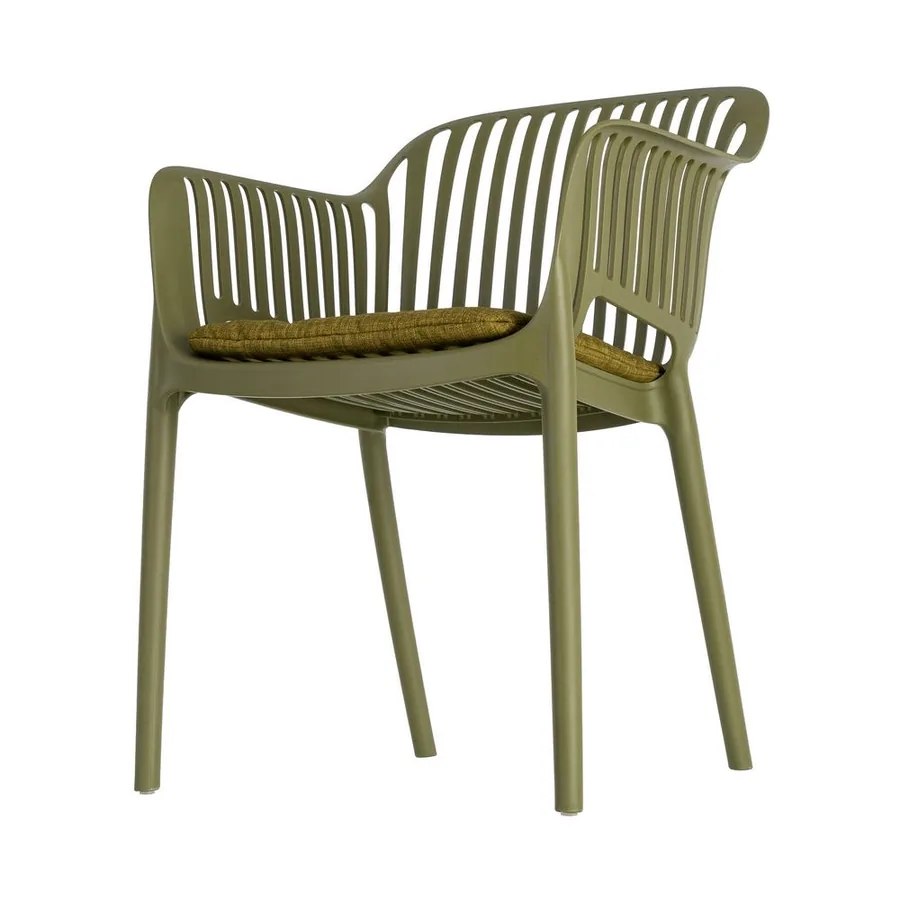 Lot de 4 : Chaise Empilable Polypropylène Extérieur Ixia 55 cm