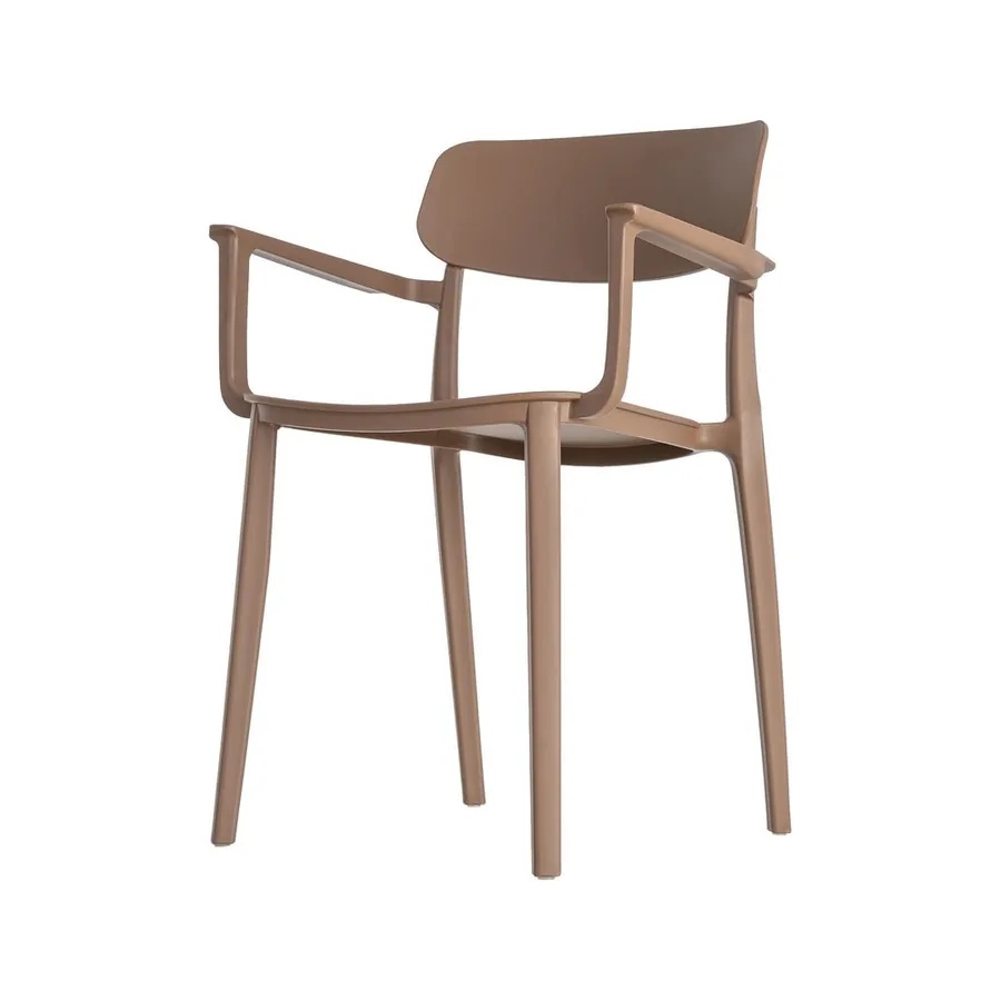 Lot de 2 : Chaise Extérieur Polypropylène Ixia 51 cm